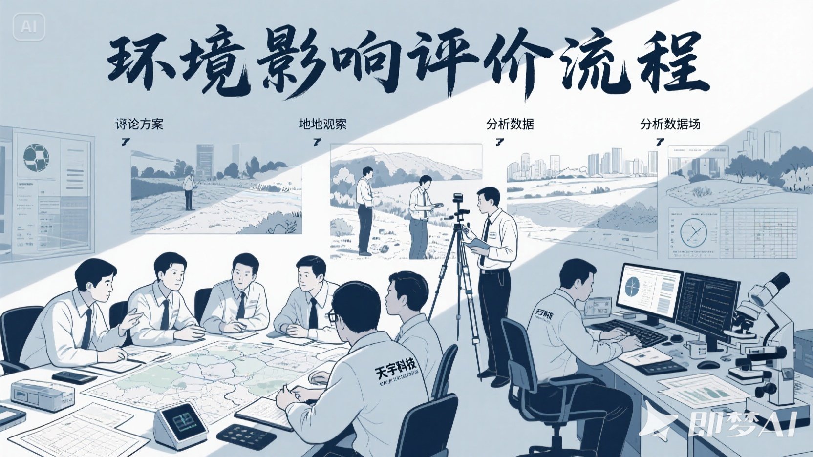 环境影响评价流程详解的直观呈现