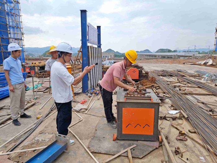 贵州天宇科技：职业卫生评价采样现场（中铁八局集团有限公司兴义南站工区）01