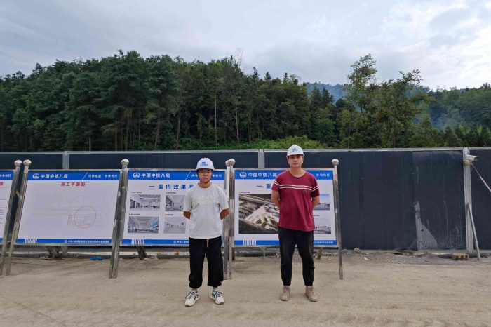 贵州天宇科技：职业卫生评价采样现场（中铁八局集团有限公司保田站）02