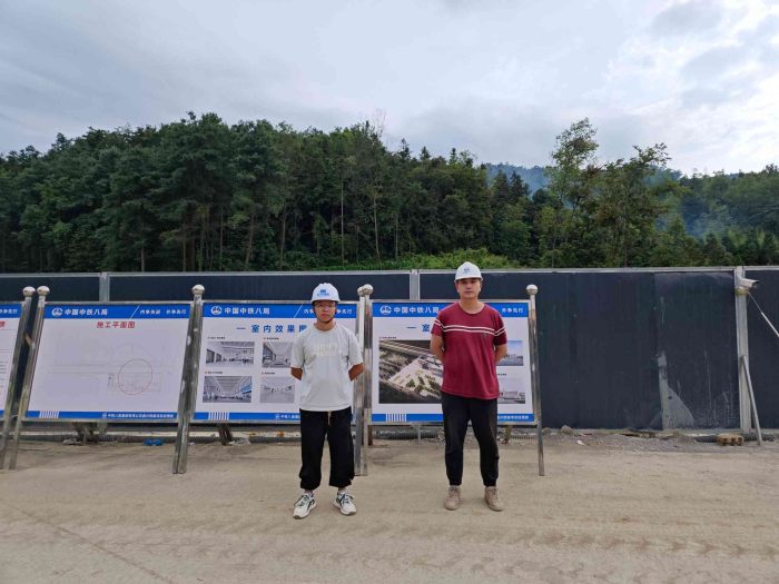 贵州天宇科技：职业卫生评价采样现场（中铁八局集团有限公司保田站）02