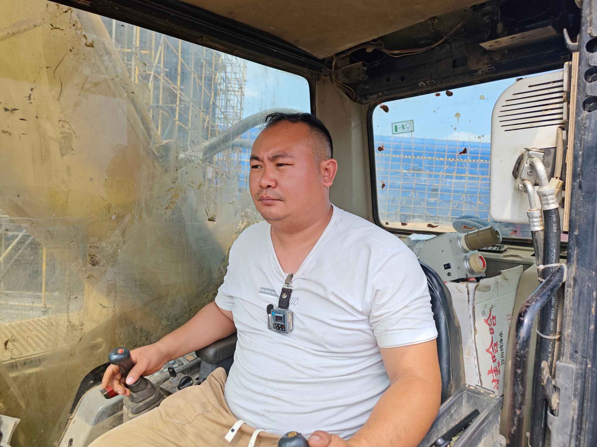 贵州天宇科技：职业卫生评价采样现场（中铁八局集团有限公司兴义南站工区）03