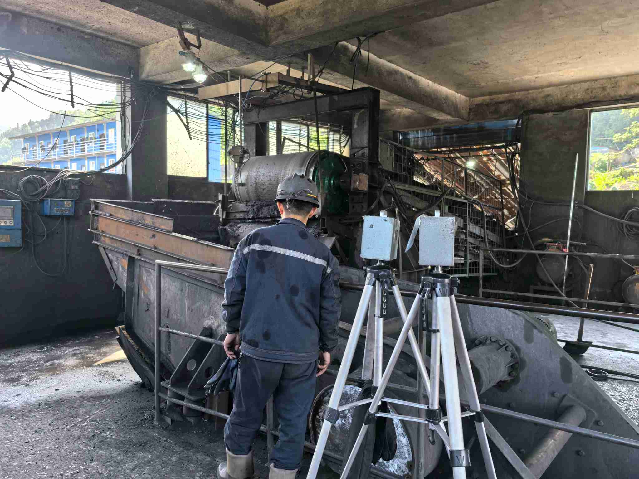 贵州天宇科技：职业卫生评价采样现场（黔西南州永盛煤业有限公司）04