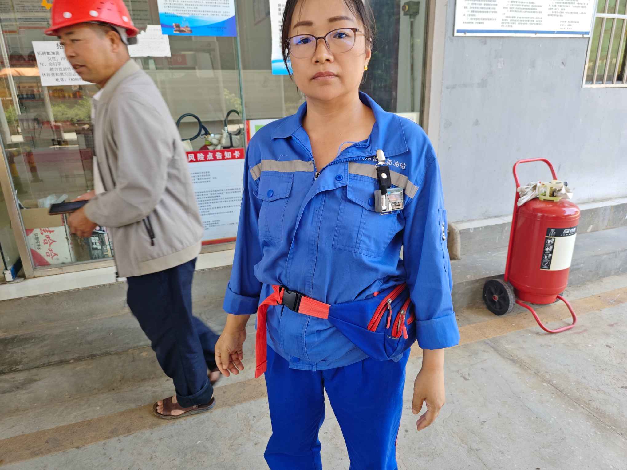 贵州天宇科技：职业卫生评价采样现场（普安县集能加油站）04
