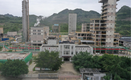 贵州天宇科技：职业卫生评价采样现场（贵州宜兴化工有限公司）00